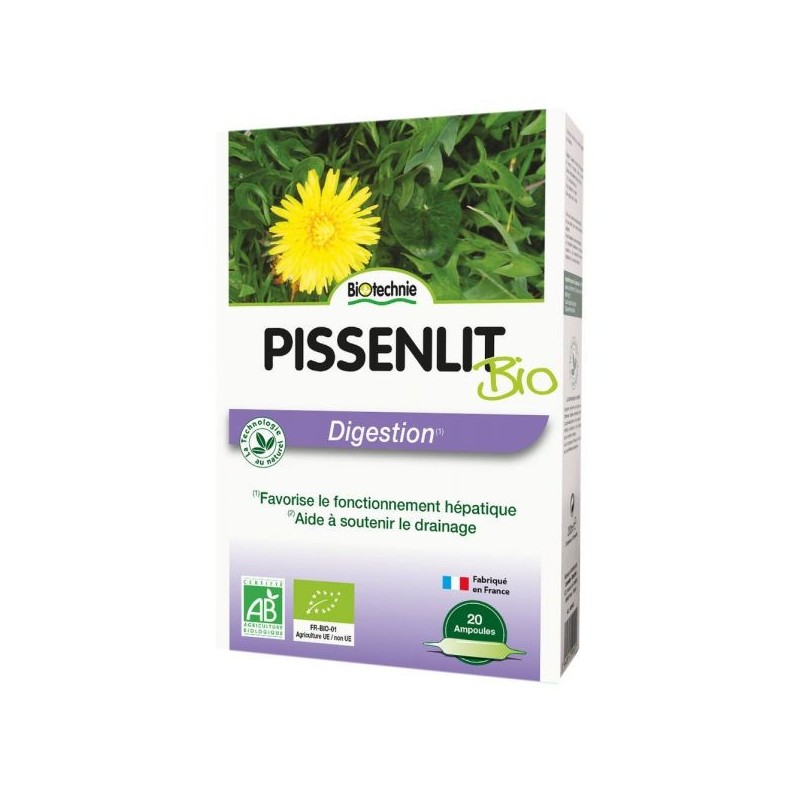 Pissenlit 20 ampoules