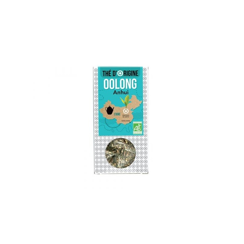 Thé bleu vert Oolong d'Anhui Vrac 70 g
