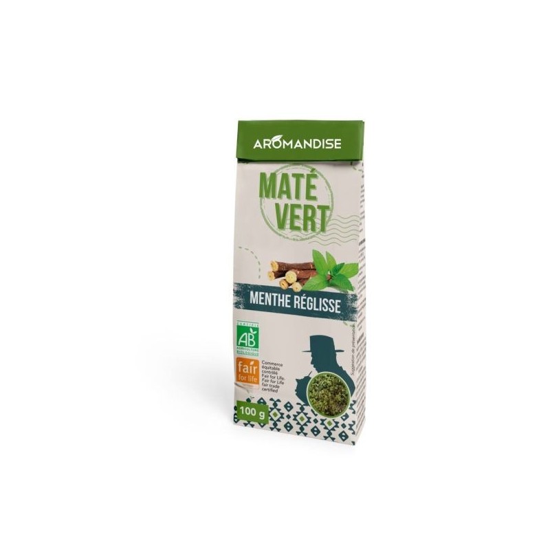 Maté vert sauvage Menthe Reglisse 100 g