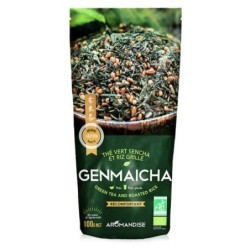 Thé vert et riz Genmaicha Sachet 100 g