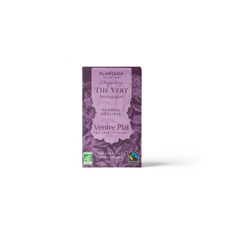 Thé vert Ventre Plat Boîte 18 sachets