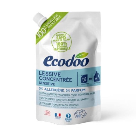 Lessive concentrée sensitive 0% Ecocert Doypack 1