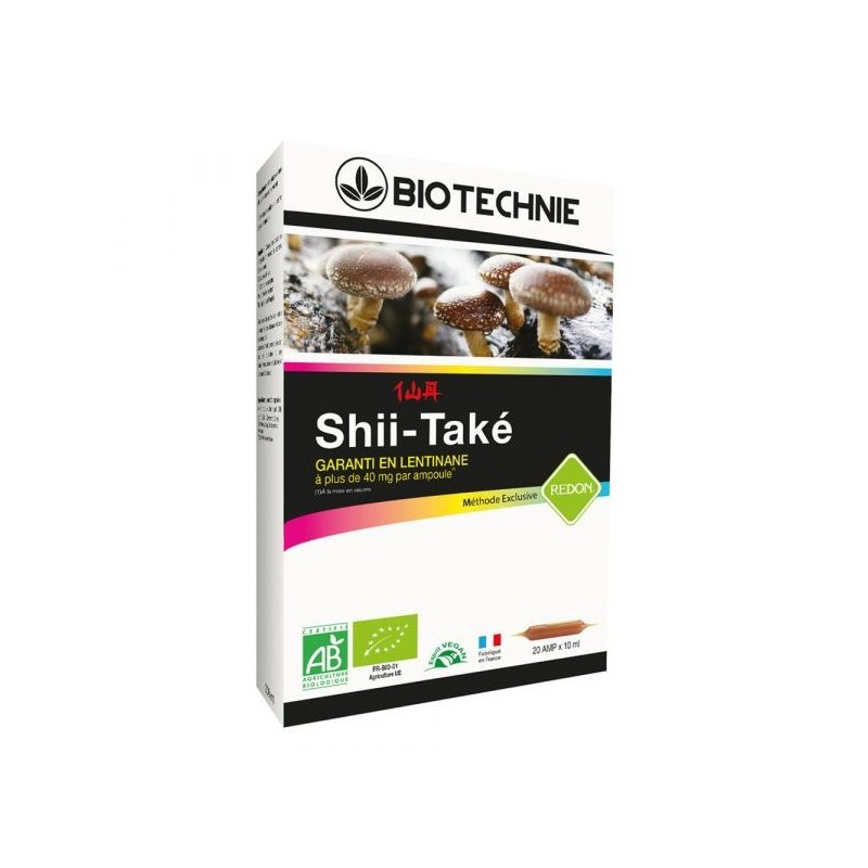 Shii-Také 20 ampoules de 10 ml