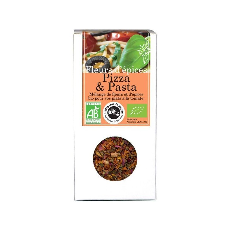 Fleurs d'épices Pizza pasta Boîte 30 g