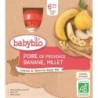 Poire Banane Millet Pack de 4 x 90 g