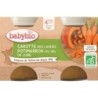 Carotte Potimarron Lot de 2 pots de 130 g