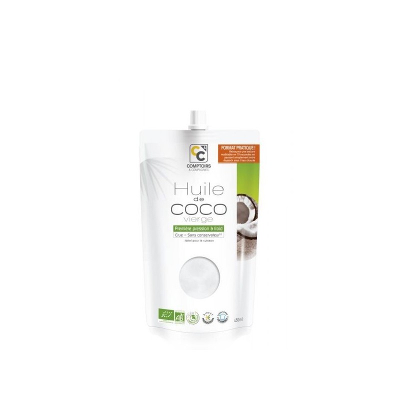 Huile de coco vierge  & Equitable 450 ml
