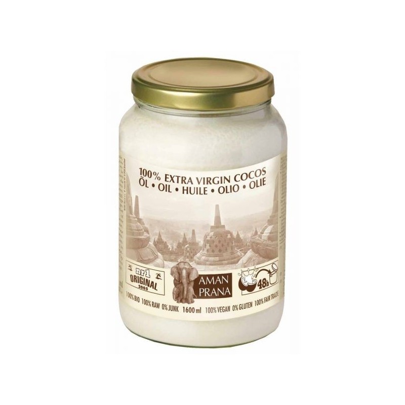 Huile extra vierge coco Pot 1600 ml