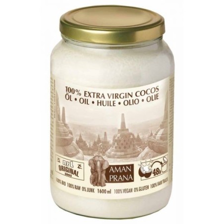 Huile extra vierge coco Pot 1600 ml