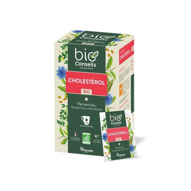 Infusion Cholestérol  & Equitable Boîte 20 sachets