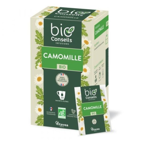 Infusion Camomille France Boîte 20 sachets