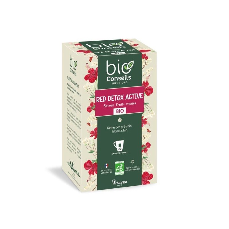 Infusion Red Detox Active Boîte 20 sachets