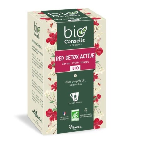 Infusion Red Detox Active Boîte 20 sachets