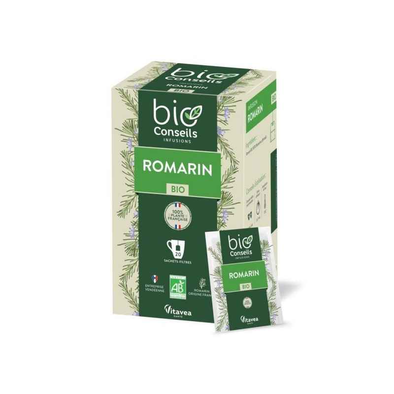 Infusion Romarin France Boîte 20 sachets