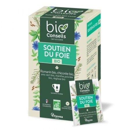 Infusion Soutien du Foie Boîte 20 sachets