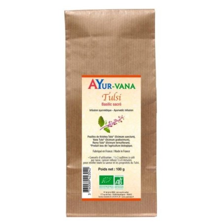 Infusion Tulsi feuilles Sachet 100 g