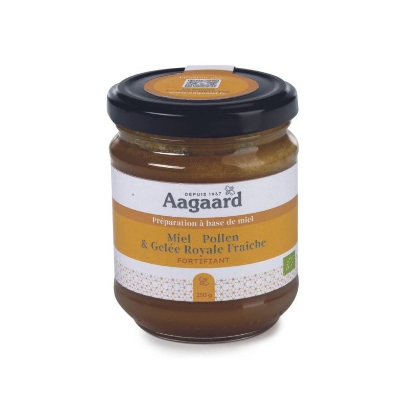 Preparation Miel Pollen Gelée Royale 250 g