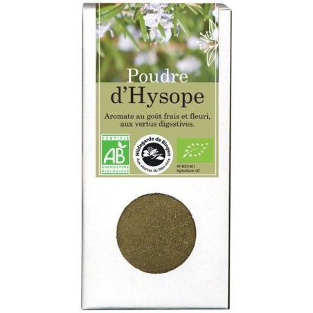 Poudre d'Hysope Boîte 25 g