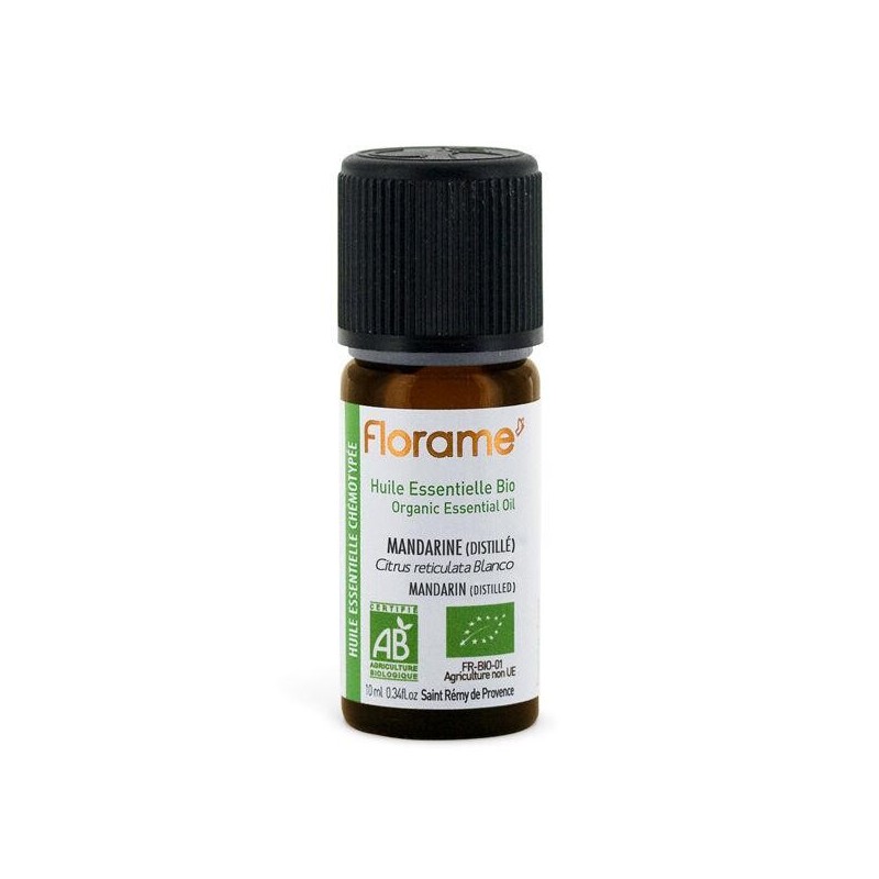 Comprimés de mandarine distillée bio Florame pour digestion