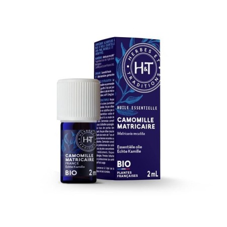 Camomille matricaire bio - huile essentielle pour relaxation et bien-être naturel