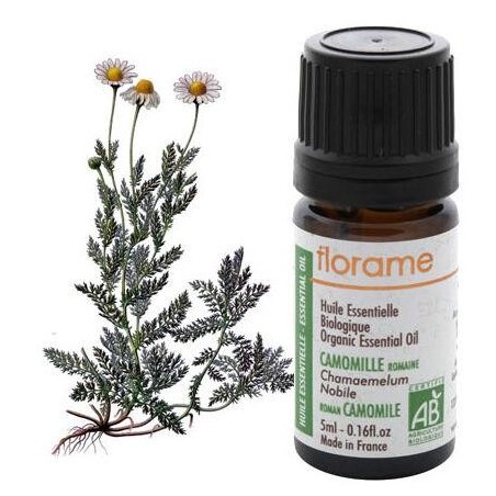Huile essentielle de Camomille romaine Bio de Florame