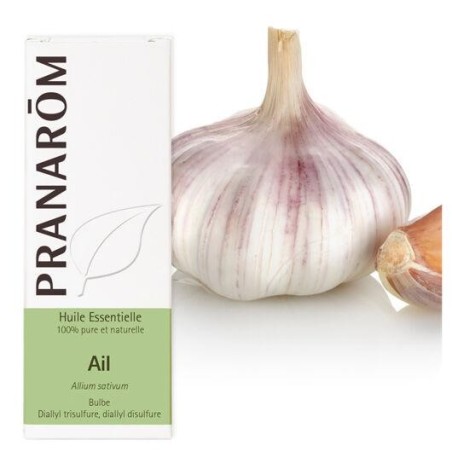 Huile essentielle bio d'ail Pranarôm 4g pour digestion et bien-être circulatoire
