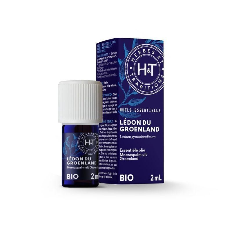 Ledon du Groenland bio - Huile essentielle pour le bien-être et l'aromathérapie