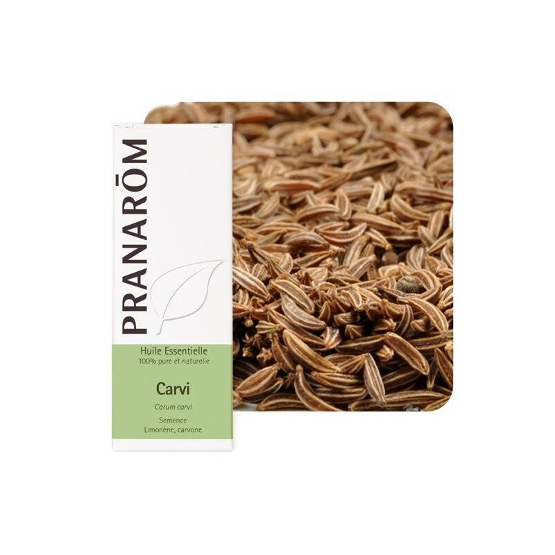 Pranarôm Carvi 60 comprimés bio pour digestion et transit