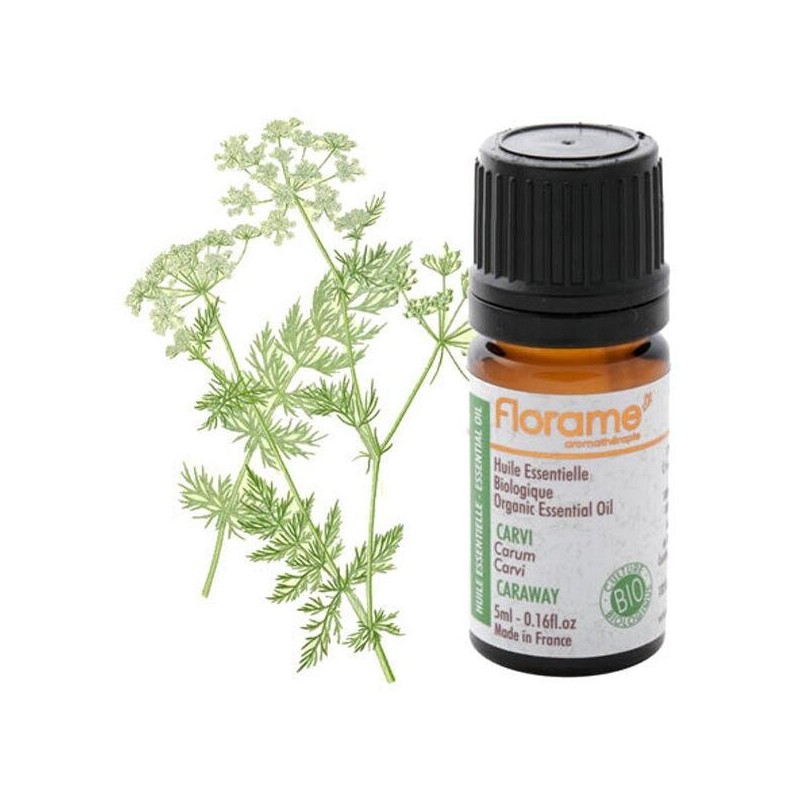 Carvi Bio de Florame : huile essentielle bio pour un bien-être naturel et apaisant.