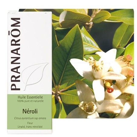 Huile essentielle bio Néroli de Pranarôm 50 ml pour relaxation et digestion