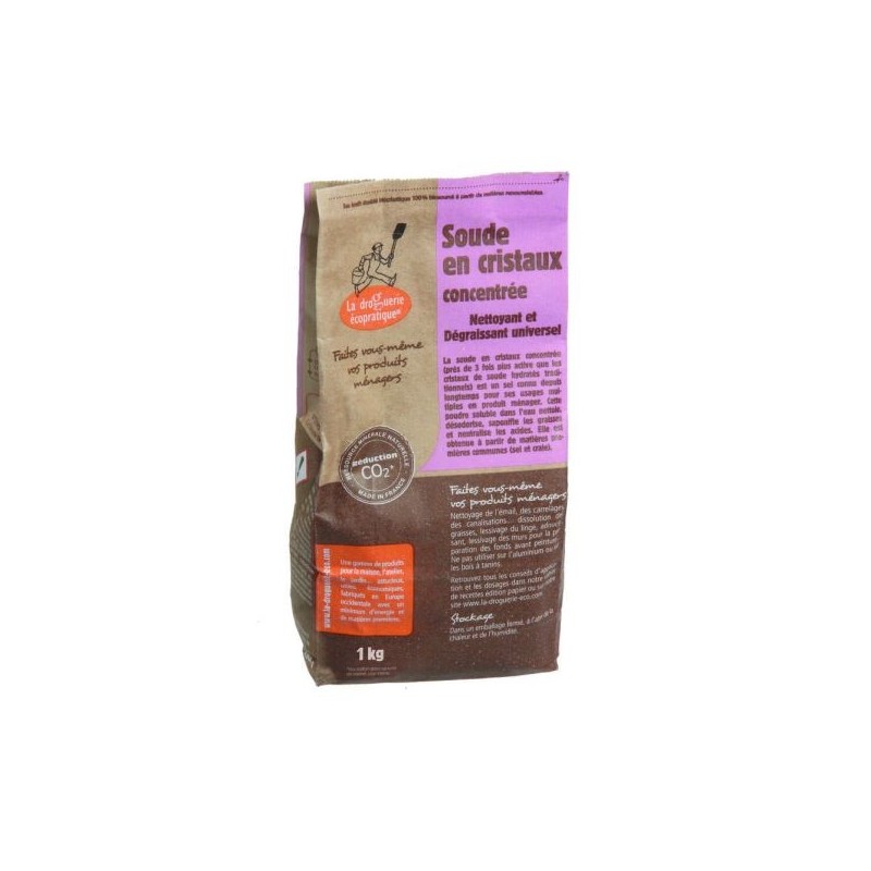 Soude en cristaux concentrée 1 kg
