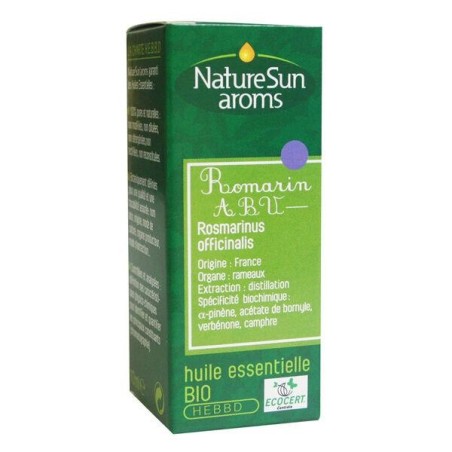 Huile essentielle Romarin ABV bio 10 ml pour purification