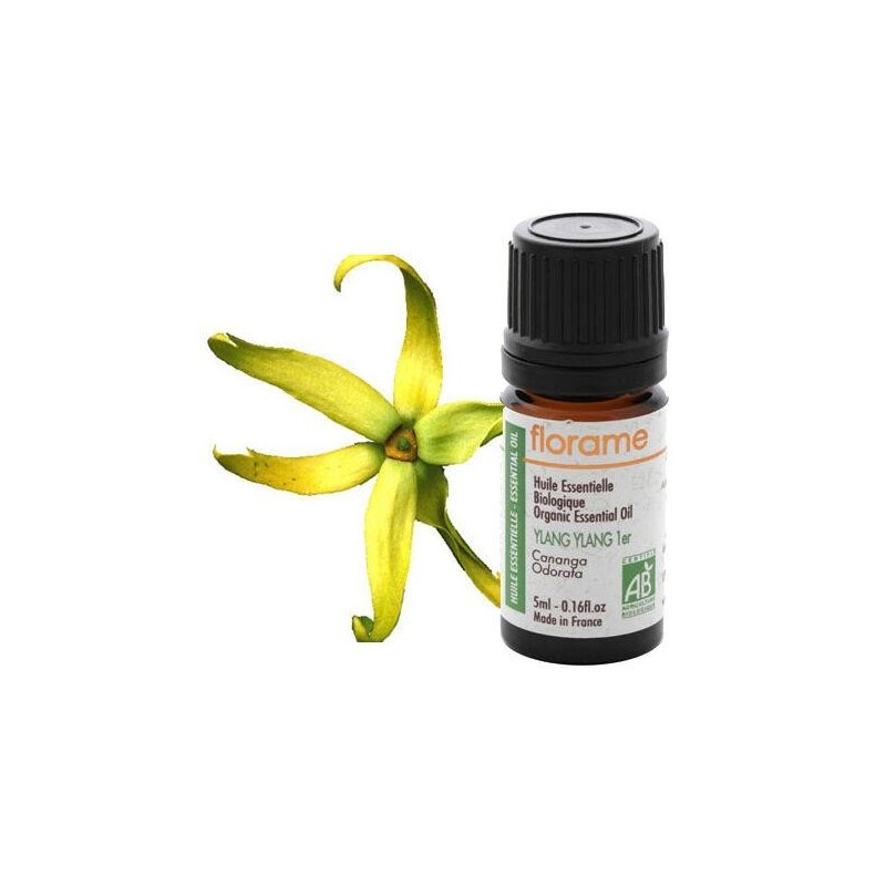 Ylang Ylang 1ère Bio - Huile essentielle bio pour le corps
