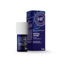 Huile essentielle de Santal de Herbes and Traditions pour relaxation et bien-être naturel