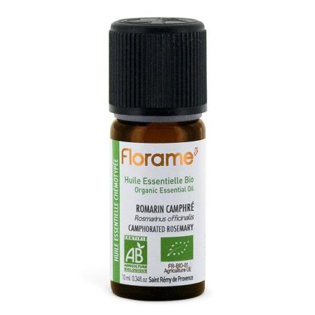 Huile essentielle Romarin camphré Bio Florame 370 ml