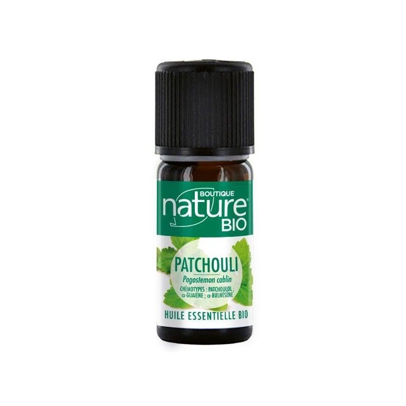 Huile essentielle de Patchouli bio (Pogostemon cablin)