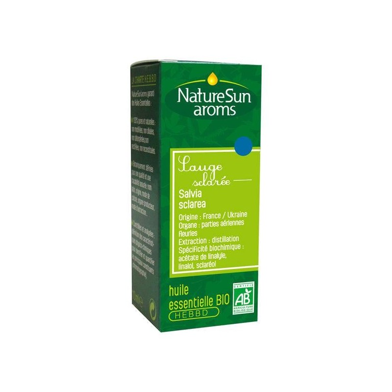 Huile essentielle de sauge sclarée bio