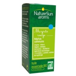 Huile essentielle myrte rouge bio 10 ml pour voies respiratoires et bien-être