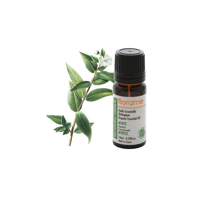 Capsules de Myrte rouge bio Florame pour purifier les voies respiratoires