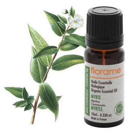 Capsules de Myrte rouge bio Florame pour purifier les voies respiratoires