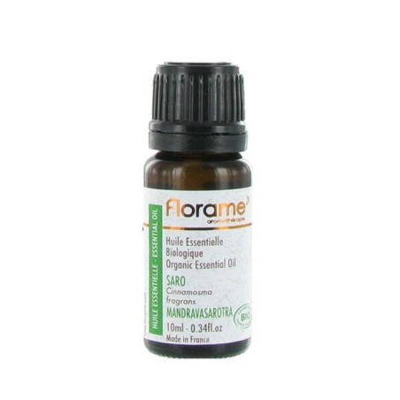 Huile essentielle Florame Saro Bio (Mandravasarotra) purifiante et assainissante