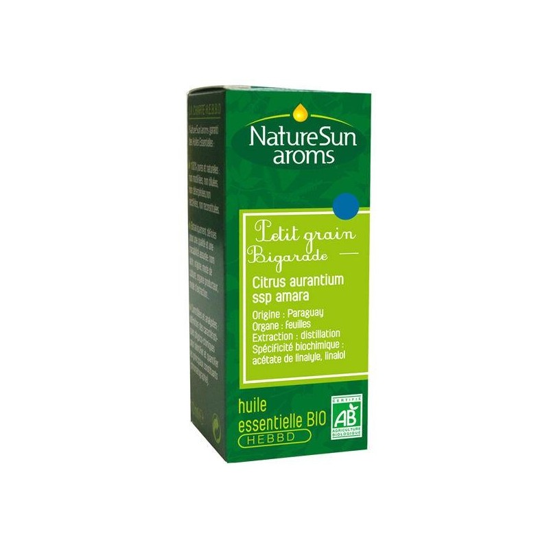 Huile essentielle bio Petit Grain Bigarade
