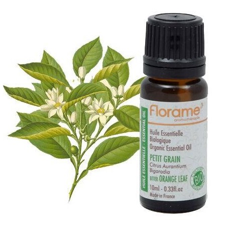 Huile essentielle bio Petit grain bigaradier Florame 370 ml