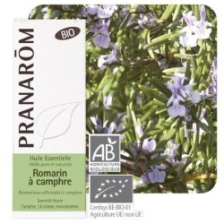 Romarin à camphre bio Pranarôm pour relaxation et bien-être naturel.