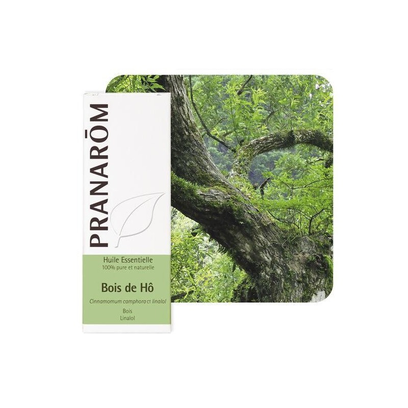 Flacon de 10 ml d'huile essentielle de Bois de Hô Pranarôm