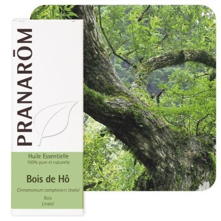 Flacon de 10 ml d'huile essentielle de Bois de Hô Pranarôm