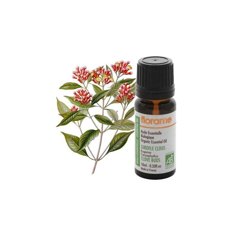 Huile essentielle de Clou de girofle Bio de Florame
