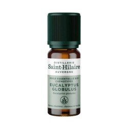 Huile essentielle Eucalyptus Globulus bio Saint Hilaire pour purifier les voies respiratoires et soulager le nez et la gorge