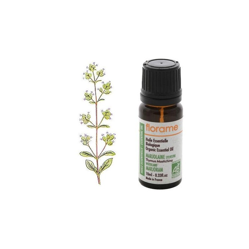 Capsules de Marjolaine sylvestre Bio Florame pour le bien-être respiratoire