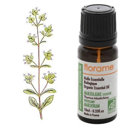 Capsules de Marjolaine sylvestre Bio Florame pour le bien-être respiratoire